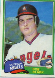 1981 Topps Baseball Cards      288     Bob Clark